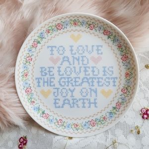 VTG 1980s Originals By Erika Decorative Wall Plate